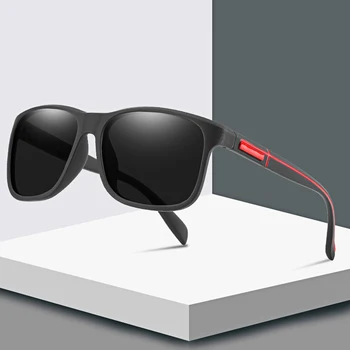 Поляризованные Солнцезащитные очки Для Спортивной Рыбалки Солнцезащитные Очки Для Вождения Трендовая Ослепляющая Цветная Пленка Велосипедные Очки С Антибликовым покрытием Против головокружения