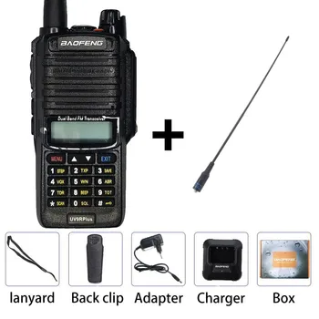 Baofeng UV-9R Plus Высокомощная Портативная Рация Ham radio IP67 Водонепроницаемый UHF/VHF 10 КМ Дальний Радиус Действия Двухстороннее CB Радио охота