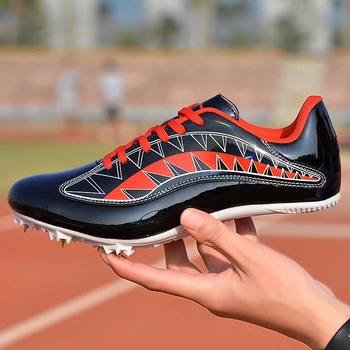 2023 новые мужские легкоатлетические кроссовки Профессиональная обувь с шипами Shark Легкие женские кроссовки с шипами Уличные кроссовки