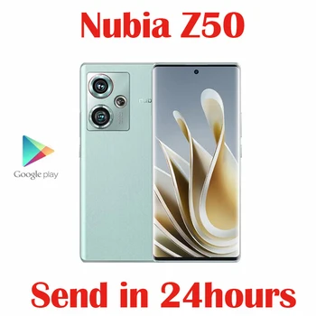 Оригинальный Новый Официальный Сотовый Телефон Nubia Z50 5G Snapdragon 8 Gen 2 6,67 дюйма AMOLED 64MP 5000 мАч 80 Вт Быстрая Зарядка NFC Android 13