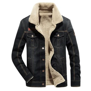 2023 Мужская куртка и пальто Брендовая одежда Denim Chaqueta Модная мужская джинсовая куртка Толстая теплая зимняя верхняя одежда Мужские ковбойские пальто