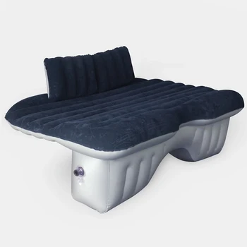 Автомобильный надувной туристический матрас-кровать, универсальная для заднего сиденья, Многофункциональная диванная подушка, коврик для кемпинга на открытом воздухе, подушка